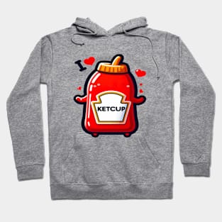 I Love Ketchup Hoodie